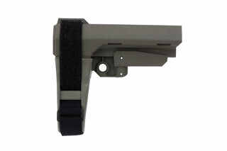 SB Tactical SBA3 AR Pistol Stabilizing Brace - Black - No Buffer Tube